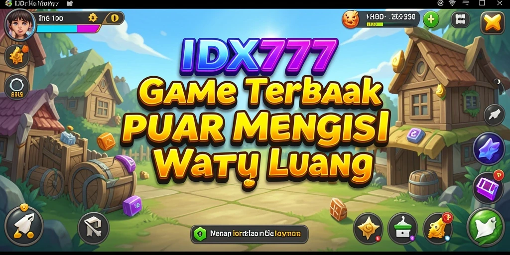 Tampilan menarik dari gameplay IDX777 yang adiktif dan intuitif.