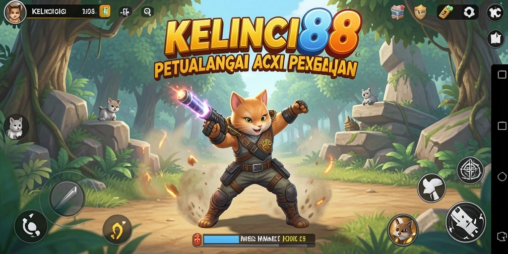 Tampilan gameplay KELINCI88 yang seru dan menantang.