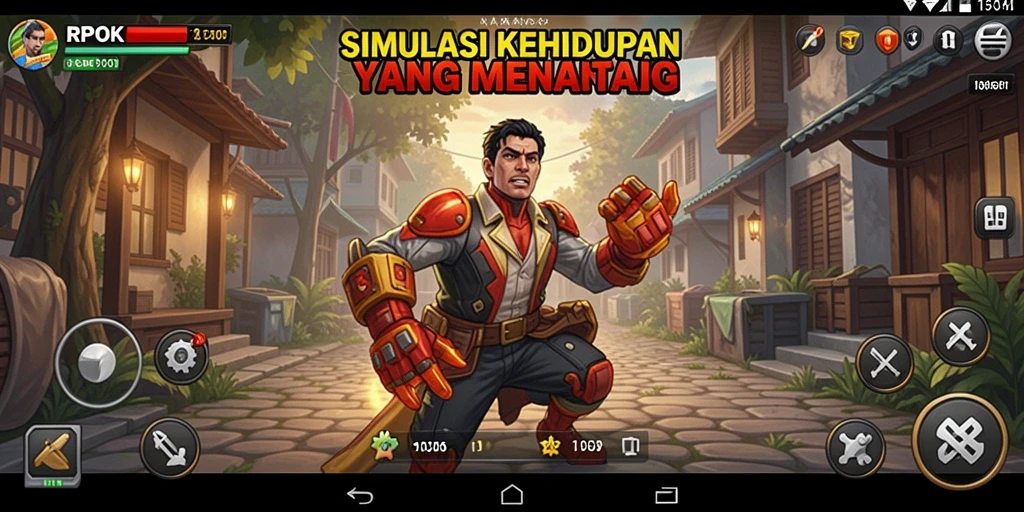 Tampilan gameplay RPOK yang realistis dan menarik.