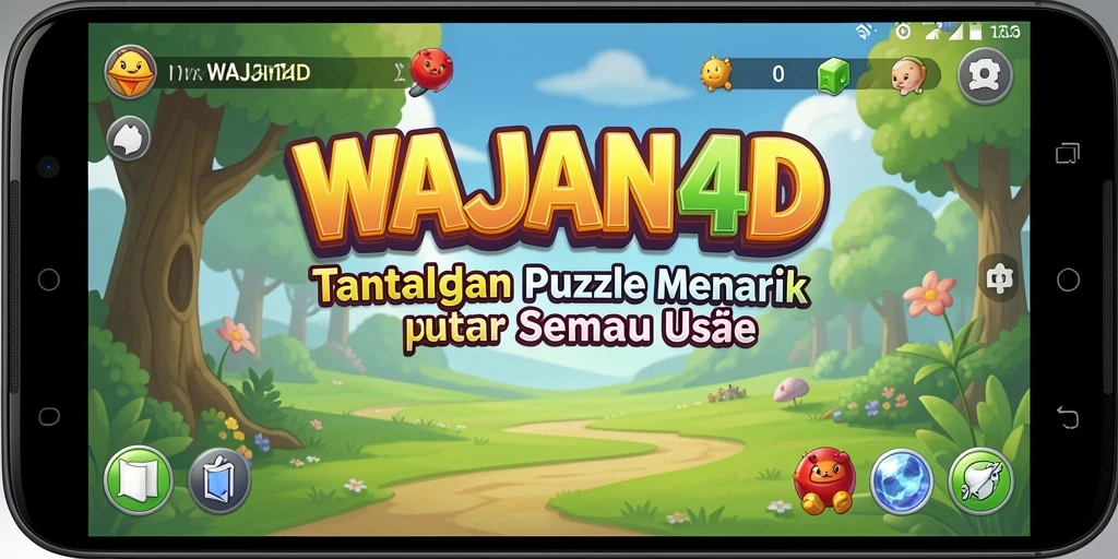 Screenshot WAJAN4D menunjukkan gameplay menarik dengan tantangan teka-teki yang seru.
